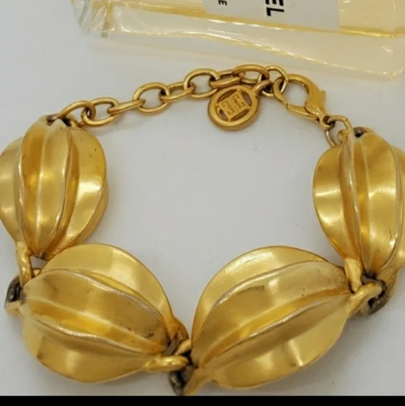 Vintage Givenchy Signed Rare Chunky Bracelet